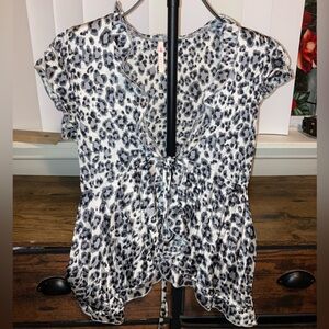 Stylish Leopard Print Blouse